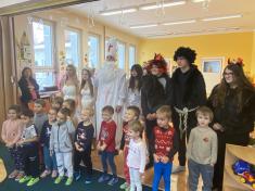 Mikulášská nadílka v MŠ Hostomice